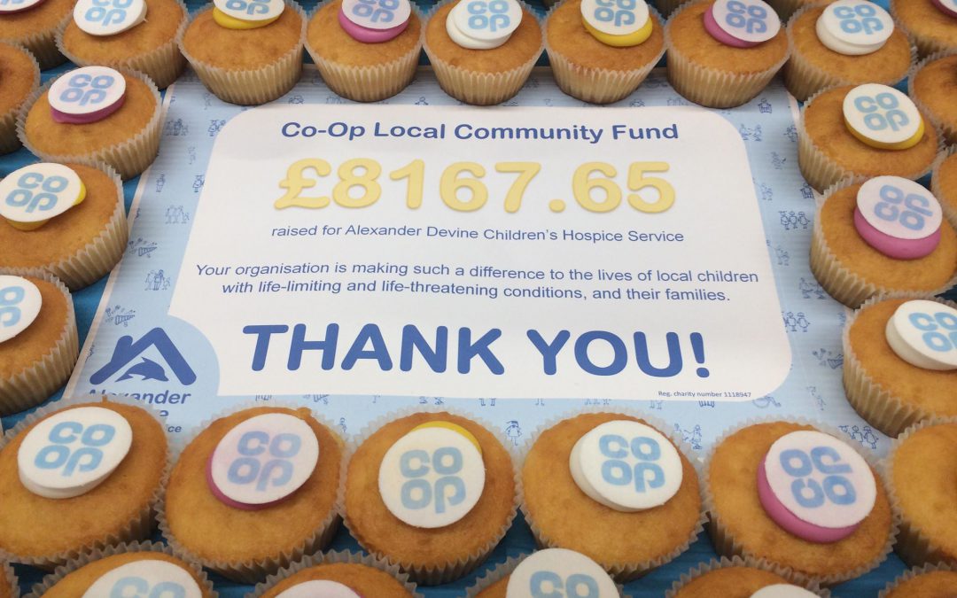 Coop shoppers raise over £8k