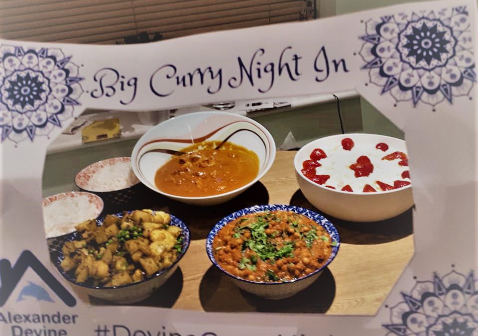 Curry night cooks up much-needed funds