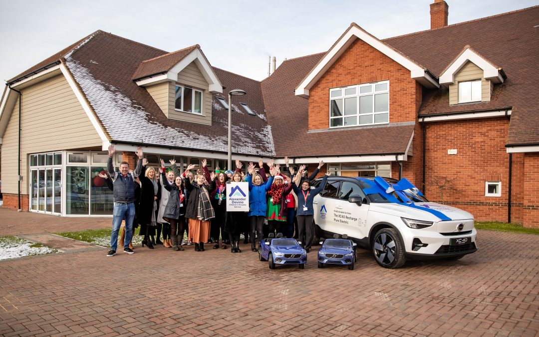 Volvo’s extra special Christmas gift for our charity