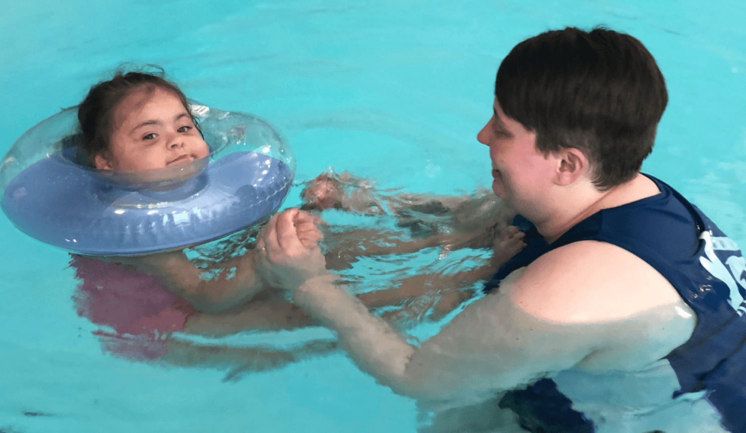 Child plays in ball pit