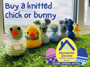 Devine Spring appeal chicks and bunnies