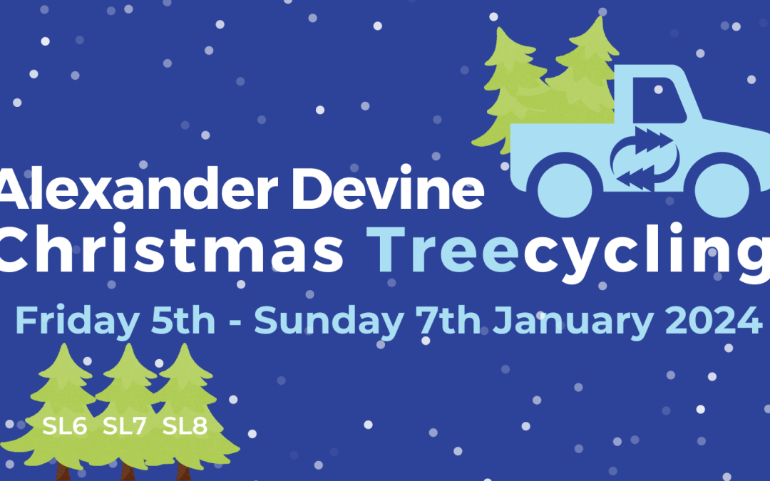 Christmas Treecycling, 5th to 7th January 2024