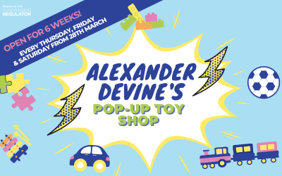 Alexander Devine’s Pop-Up Toy Shop