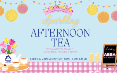 Sparkling Afternoon Tea, 28th September 2024