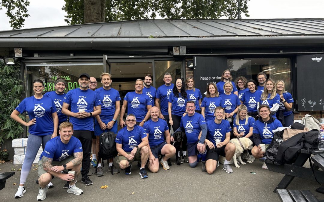 Splunk UK Charity Walk Raises Over £6,000 for Alexander Devine 