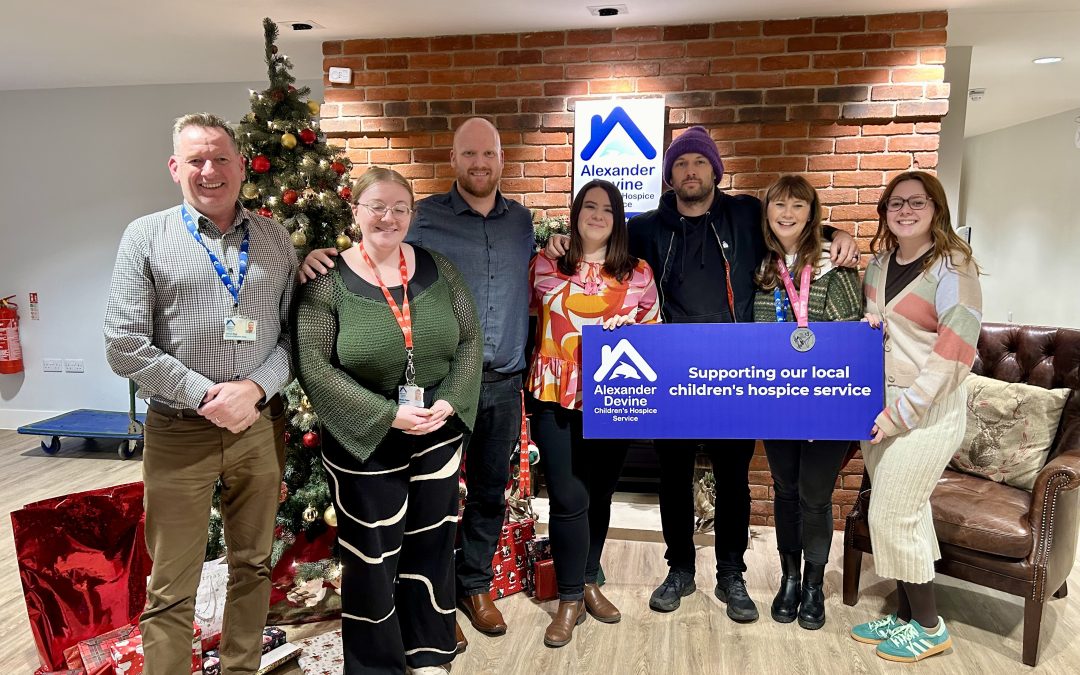 Alexander Devine welcomes Alex Pettyfer to the Hospice 