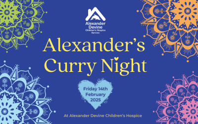 Join Us for Alexander’s Curry Night on 14th February 2025 