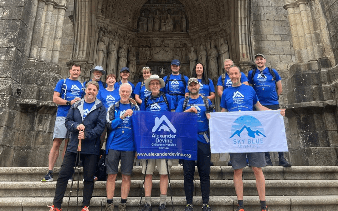 Team Devine Conquers the Camino de Santiago, Raising Over £43,000 for Alexander Devine Children’s Hospice Service