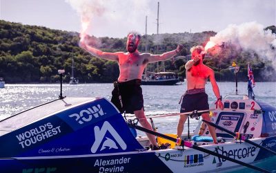 Determination Carries Ocean Oarsmen to Atlantic Finish Line