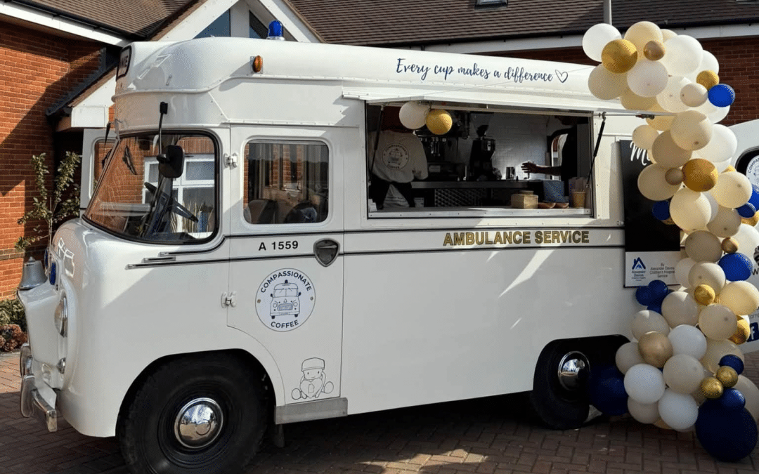Alexander Devine launches unique mobile coffee van, Compassionate Coffee